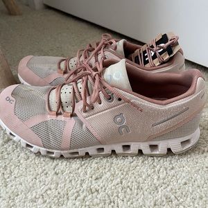 On Running Pink Cloud Sneaker (8.5)